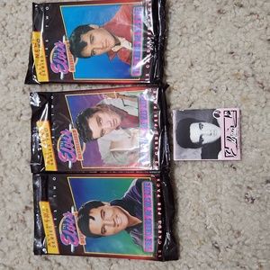 Elvis Presley trading cards and matches